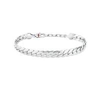 Sector No Limits Bracciale Uomo in Acciaio, Collezione BASIC, Catena, Idee Regalo Fidanzato, Amico, Papà