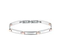 Sector No Limits Bracciale Uomo in Acciaio, Collezione BASIC, Idee Regalo Uomo