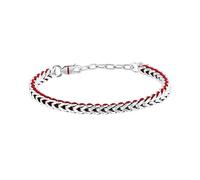 Sector No Limits Bracciale Uomo in Acciaio, Nylon, Collezione BANDY