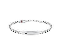 Sector No Limits Bracciale Uomo in Acciaio, Smalto, Collezione BASIC, Regalo Fidanzato - SZS125