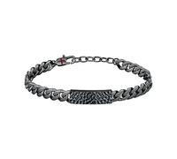 Sector No Limits Bracciale Uomo in Acciaio, Smalto, Collezione Energy, Finitura Vintage, Catene - SAFT86