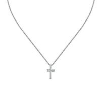 Sector No Limits Collana Uomo in Acciaio, Smalto, Collezione Spirit, Croce - SZQ27