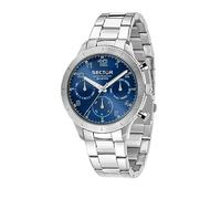 Sector No Limits Orologio Cronografo Quarzo Donna con Cinturino in Acciaio Inox R3253578012
