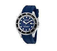 Sector No Limits Orologio Uomo, Tempo, Data, Analogico, 43 mm, Collezione 230, Cinturino in Silicone