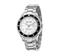 Sector No Limits Orologio Uomo, Tempo, Data, Analogico, 43 mm, Collezione 230, Effetto Opaco