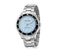 Sector No Limits Orologio Uomo, Tempo, Data, Analogico, 43 mm, Collezione 230, Effetto Opaco