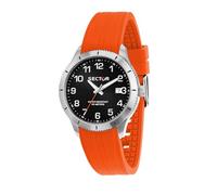 Sector No Limits Orologio Uomo, Tempo, Data, Analogico, Cinturino in Acciaio, Collezione 270 - R3251578017