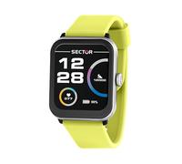 Sector No Limits Smartwatch Uomo, Digitale, 37 mm, Collezione S-08, Cinturino in Silicone