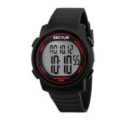 Orologio Uomo SECTOR EX-31 R3251543001 Silicone Nero Chrono Alarm Contapassi