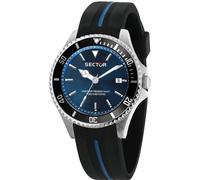 Sector Orologio da Polso Uomo Analogico Cinturino IN Silicone Nero USE51161037