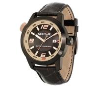 Sector R3251102019 Men's Quartz Watch - 48mm Brown Dial, Brown Leather Strap