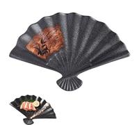 Sector-shaped Ceramic Sushi Plate,12-inch Japanese Style Food Serving Dish,Home Restaurant Creative Tableware,for Sashimi Desserts Barbecue Dumpling