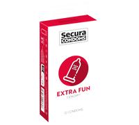 Secura Extra Fun - preservativo a puntini - 53mm (12pz)