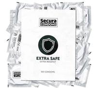 Secura Extra Safe 100pz Preservativi Trasparente 53 mm