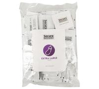 Preservativi Naturali Pre-lubrificati Anatomici con Serbatoio - Ultra Sottili e Resistenti - Misura 60mm (Confezione da 100)