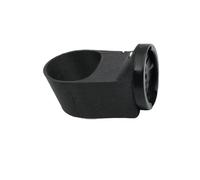 Secure 27 - Staffa per fanale posteriore da 2 mm per bici Garmin, struttura in fibra di carbonio, progettata per un fissaggio stabile (nero)