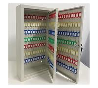 Secure 500 Key Large Capacity Steel Locking Key Cabinet with Hooks And Labels Ideal for Homes Hotels Real Estate And Businesses Maximum Security Hotel Key Storage Box