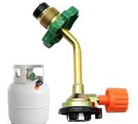 Secure Multi Lock Structure Propane Refill Adapter Anti-Slip Thicken