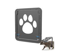 Secure Pet Access, Dog Screen Door with Lock, High Strength Wear-Resistant Pet Flap, Adorable Indoor Outdoor Screens Entry for Home Apartment House, Small Dogs Cats, 11.42x9.45 inches