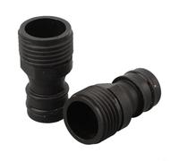 Secure Rubber Connector 1/2-14 per riparazione pompa Triplex | Adatto a serie Triplex e G57, filettatura diritta maschio 1/2-14, connessione sicura della porta, materiale in gomma