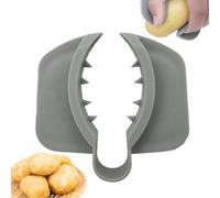 Secure Slicer Safety Guard - protettivo senza slittamento, strumento da taglio da cucina, protezione per le dita ergonomica, per affettare verdure, casa, principiante,
