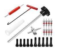 Secure Universal Labor Saving - 23 pieces Valve Stem Replacement Kit