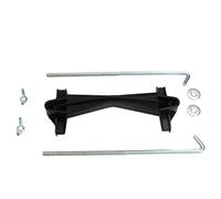 Secure Your Power: 5in Battery Clamp and 8in Hold Down Bolts Kit - J Shape Hook for Reliable Battery Stabilization in Cars, Trucks, and RVs