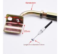 Secure Your Ride con 1 8 m per cavo di bloccaggio sedile per bicicletta elettric