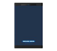 SecureData SecureDrive BT 250 GB SSD Hardware Crittografato USB 3.0 Ext Drive FIPS 140-2 Livello 3 Sblocco tramite app per telefono conforme TAA, CJIS, HIPAA, CMMC, GDPR, funziona con Mac e Win Free