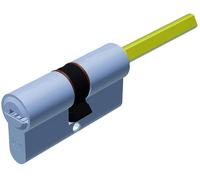 Securemme CILINDRO CROMO SATINATO EVOK1 CON CODOLO 5 chiavi mm. 65 (30+35)