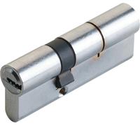 Securemme CILINDRO SAGOMATO K2-C MISURA 80 = 40+40 mm CROMO SATINATO
