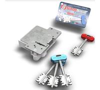 Cuore 25s securmap serratura nuda securemme dm chiavi 3+1 sx Securemme