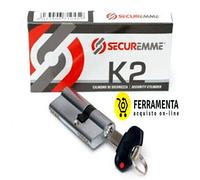 SECUREMME K2 CILINDRO EUROPEO 5+1 CHIAVE CANTIERE - (3+1 PER MEZZO CILINDRO)