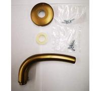 MANIGLIA SECUREMME KIT PISA IN ALLUMINIO BRONZATO F4 SINGOLA PER PORTA BLINDATA Q8 ROSETTA D.55 PZ 1,