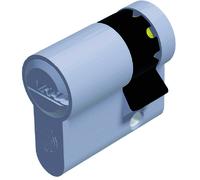 Securemme MEZZO CILINDRO CROMO SATINATO K2 3 chiavi mm. 40 (30+10)