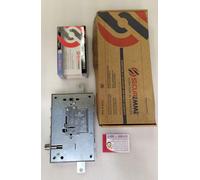 SECUREMME SERRATURA DOPPIA MAPPA 4+1 INTERASSE 28 mm. + CUORE SINISTRA DESTRA