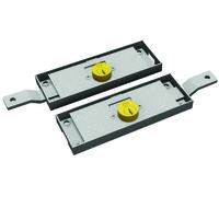 Securemme SERRATURA LATERALE PER SERRANDA DX+SX CATENACCIO ZANCATO 2+2 MANDAT...
