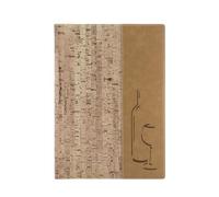 Carta dei vini Design - sughero - A4 - 24x34 cm - 1 inserto doppio incluso - Securit