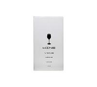 SECURIT - Carta Dei Vini Linea Trendy - Per Caffè, Ristoranti, Bar - Similpelle - Formato A4-2 Doppio Inserti Inclusi - Colore Bianco