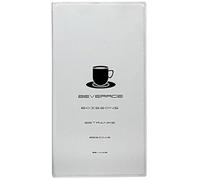 SECURIT - Carta Dei Vini Trendy Linea Design - Per Caffè, Ristoranti, Bar - Formato A45 - Similpelle - 2 Doppio Inserti Inclusi - Colore Bianco