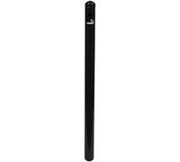 SECURIT - Colonna Posacenere - Per Bar, Ristoranti, Pub, Negozi - Acciaio Inox Rivestito - Colore Nero - 100 cm