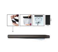 SECURIT - CS-WALL-100 - Lavagna adesiva in rotolo - 100 x 45 cm - nero - Securit - 77155 - Conf. da 1 Pz.