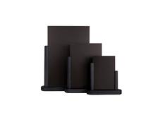 Lavagna da tavolo Elegant - A4 - 27,5x32x7 cm - nero - Securit