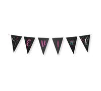 SECURIT - FB-FLAG - Festone lavagna - lunghezza 4 m - nero - Securit - 80263 - Conf. da 1 Pz.