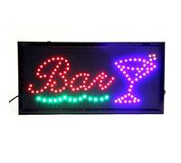 SECURIT - Insegna Luminosa LED Bar - LED Lampeggianti in 4 Colori