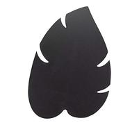 Lavagna Silhouette da parete - 43,8x29,6 cm - forma foglia - nero - Securit