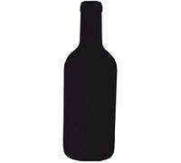 Lavagna da parete Silhouette - 49,5x19,5 cm - forma bottiglia - nero - Securit