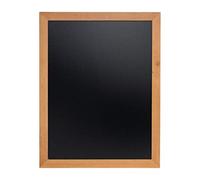 SECURIT - Lavagna da Parete Universal - 70x90cm - Colore Teak