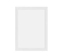SECURIT - Lavagna da Parete Woody - Per Pennarelli a Gesso Liquido - Per Bar, Ristoranti, Pub, Negozi - Cornice in Legno Laccato - 1 Pennarello a Gesso Liquido Incluso - 30x40cm - Colore Bianco
