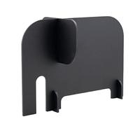 SECURIT - Lavagna Da Tavolo 3D Silhouette Elefante - Per Pennarelli A Gesso Liquido - Per Caffè, Ristoranti, Negozi, Casa - 14x20x10cm - 1 Pennarello Bianco Incluso